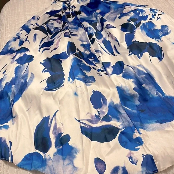 B Darlin abstract floral ball gown (prom, formal dress, maxi dress, wedd attire) - Picture 6 of 12